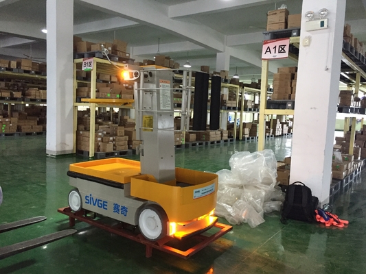 6m Mast Type Aluminum Self Propelled Elevating Work Platforms Stock Picker 1 Person Allowed with Maintenance-Free Battery