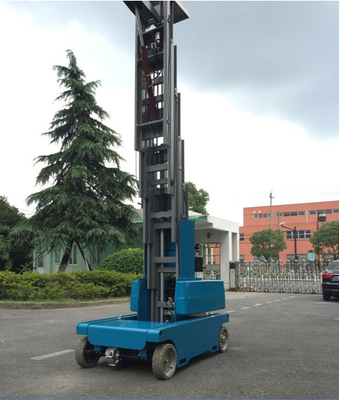 self-propelled electric cherry picker boom lift manlift articulated aerial work platform articulated boom lift