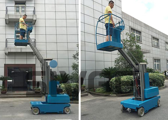 self-propelled electric cherry picker boom lift manlift articulated aerial work platform articulated boom lift