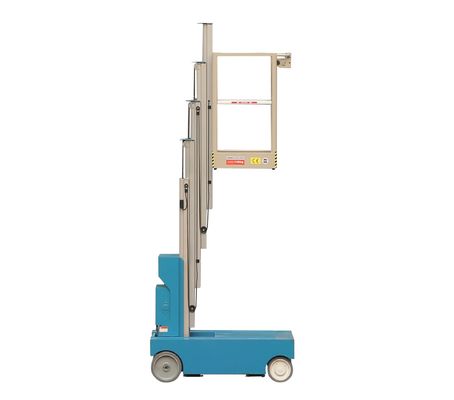 Electric Aluminum Vertical Mast Lift