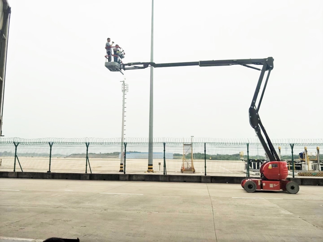 17 Meter Electric Articulated Boom Lift 17 M Man Lift Cherry Picker 16m
